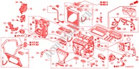 VERWARMINGSEENHEID(RH) voor Honda ACCORD TOURER 2.4 EXECUTIVE 5 deuren 6-versnellings handgeschakelde versnellingsbak 2012