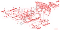 VLOERMAT voor Honda ACCORD TOURER 2.0 ELEGANCE 5 deuren 5-traps automatische versnellingsbak 2012