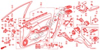 VOOR PORTIER VOERING(RH) voor Honda ACCORD TOURER 2.2 EX 5 deuren 6-versnellings handgeschakelde versnellingsbak 2012
