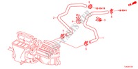 WATERSLANG(2.4L)(LH) voor Honda ACCORD TOURER 2.4 EXECUTIVE 5 deuren 5-traps automatische versnellingsbak 2012