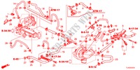 WATERSLANG(DIESEL) voor Honda ACCORD TOURER 2.2 ELEGANCE 5 deuren 6-versnellings handgeschakelde versnellingsbak 2012