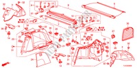 ZIJDE VOERING voor Honda ACCORD TOURER 2.2 EXECUTIVE 5 deuren 5-traps automatische versnellingsbak 2012