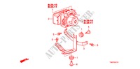 ABS MODULATOR voor Honda CITY LX-A 4 deuren 5-traps automatische versnellingsbak 2011