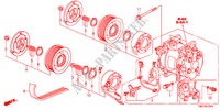 AIRCONDITIONER(COMPRESSOR) voor Honda CITY LX-A 4 deuren 5-traps automatische versnellingsbak 2011