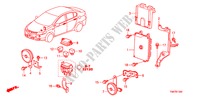 BEDIENINGSEENNEID(MOTORRUIMTE)(LH) voor Honda CITY LX-A 4 deuren 5-traps automatische versnellingsbak 2011