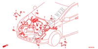 BEDRADINGSBUNDEL(1)(RH) voor Honda BALLADE VTI-L 4 deuren 5-versnellings handgeschakelde versnellingsbak 2011