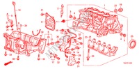 CILINDERBLOK/OLIEPAN(1.3L)(1.4L) voor Honda CITY 1.4LS 4 deuren 5-versnellings handgeschakelde versnellingsbak 2010