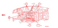 DOORVOERTULLE(ONDER) voor Honda BALLADE VTI-L 4 deuren 5-traps automatische versnellingsbak 2011
