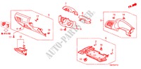 INSTRUMENTEN AFWERKING(BESTUURDERZIJKANT)(LH) voor Honda CITY LX-A 4 deuren 5-traps automatische versnellingsbak 2011