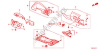 INSTRUMENTEN AFWERKING(BESTUURDERZIJKANT)(RH) voor Honda BALLADE VTI-L 4 deuren 5-traps automatische versnellingsbak 2011
