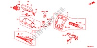 INSTRUMENTEN AFWERKING(PASSAGIERZIJKANT)(RH) voor Honda BALLADE VTI-L 4 deuren 5-versnellings handgeschakelde versnellingsbak 2011
