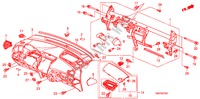 INSTRUMENTEN PANEEL(LH) voor Honda CITY 1.4ES 4 deuren 5-traps automatische versnellingsbak 2009