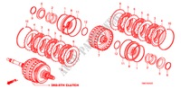 KOPPELING(3DE 5DE) voor Honda BALLADE VTI 4 deuren 5-traps automatische versnellingsbak 2011