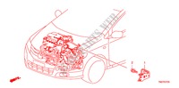 MOTOR DRAAD BUNDEL STANG voor Honda CITY LX-A 4 deuren 5-versnellings handgeschakelde versnellingsbak 2011