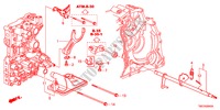 OVERSCHAKELVORK voor Honda CITY LX-A 4 deuren 5-traps automatische versnellingsbak 2011