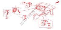 SCHAKELAAR(LH) voor Honda CITY LX 4 deuren 5-traps automatische versnellingsbak 2011