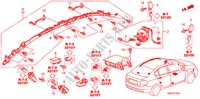 SRS EENHEID(LH) voor Honda CITY LX-A 4 deuren 5-versnellings handgeschakelde versnellingsbak 2011