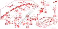 SRS EENHEID(RH) voor Honda BALLADE VTI-L 4 deuren 5-traps automatische versnellingsbak 2011