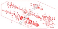STARTMOTOR(DENSO)(1) voor Honda CITY 1.4ES 4 deuren 5-versnellings handgeschakelde versnellingsbak 2009
