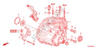 TRANSMISSIE HUIS voor Honda CITY EX 4 deuren 5-versnellings handgeschakelde versnellingsbak 2011