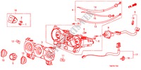VERWARMING REGELAAR(LH) voor Honda CITY LX 4 deuren 5-versnellings handgeschakelde versnellingsbak 2010