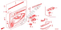 VOOR PORTIER VOERING(RH) voor Honda BALLADE VTI-L 4 deuren 5-traps automatische versnellingsbak 2011