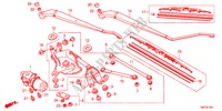 VOOR RUITESPROEIER(RH) voor Honda BALLADE VTI 4 deuren 5-versnellings handgeschakelde versnellingsbak 2011