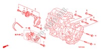 AUTOMATISCH SPANNER voor Honda INSIGHT ES 5 deuren CVT versnellingsbak 2011