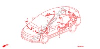 BEDRADINGSBUNDEL(LH)(1) voor Honda INSIGHT S 5 deuren CVT versnellingsbak 2011