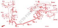 BRANDSTOF PIJP(LH) voor Honda INSIGHT ELEGANCE 5 deuren CVT versnellingsbak 2011