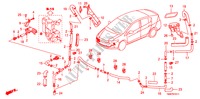 KOPLAMP SPROEIERWISSER(2) voor Honda INSIGHT ELEGANCE 5 deuren CVT versnellingsbak 2010