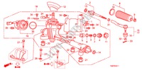 P.S. VERSNELLINGBOX(EPS)(RH) voor Honda INSIGHT S 5 deuren CVT versnellingsbak 2010