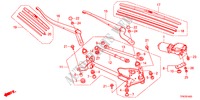 VOOR RUITESPROEIER voor Honda CROSSTOUR EX 5 deuren 5-traps automatische versnellingsbak 2010