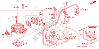 GAS HUIS (1.5L SOHC) voor Honda CIVIC EXI 3 deuren 5-versnellings handgeschakelde versnellingsbak 1996