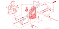 HOOFDKLEP BEHUIZING(S4XA) voor Honda CIVIC SIR 3 deuren 4-traps automatische versnellingsbak 2000