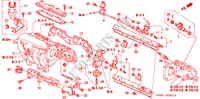 INLAAT SPRUITSTUK (1.6L SOHC/SOHC VTEC) voor Honda CIVIC CXI 3 deuren 5-versnellings handgeschakelde versnellingsbak 2000