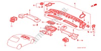 KANAAL(LH) voor Honda CIVIC EXI 3 deuren 4-traps automatische versnellingsbak 1999