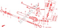 P.S. VERSNELLING BOX(LH) voor Honda CIVIC EXI 3 deuren 4-traps automatische versnellingsbak 2000