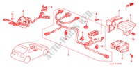 SRS EENHEID(LH) voor Honda CIVIC LXI 3 deuren 4-traps automatische versnellingsbak 2000
