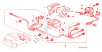SRS EENHEID(RH) voor Honda CIVIC CXI 3 deuren 5-versnellings handgeschakelde versnellingsbak 2000