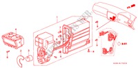 VERWARMING REGELAAR(AUTOMATISCH) (RH) (1) voor Honda CIVIC SIR 3 deuren 5-versnellings handgeschakelde versnellingsbak 1996