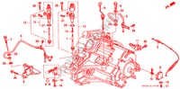 ATF PIJP/SNELHEIDSENSOR (1.6L SOHC) voor Honda CIVIC VTI 4 deuren 4-traps automatische versnellingsbak 1996
