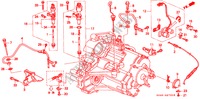 ATF PIJP/SNELHEIDSENSOR (DOHC) voor Honda CIVIC SIR 4 deuren 4-traps automatische versnellingsbak 1998