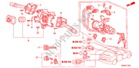 COMBINATIESCHAKELAAR(LH) voor Honda CIVIC LXI 4 deuren 5-versnellings handgeschakelde versnellingsbak 1996