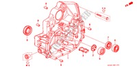 KOPPELING BEHUIZING (SOHC) voor Honda CIVIC EXI 4 deuren 5-versnellings handgeschakelde versnellingsbak 1996