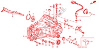 TRANSMISSIE BEHUIZING (SOHC) voor Honda CIVIC EXI 4 deuren 5-versnellings handgeschakelde versnellingsbak 1998