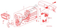 VERWARMING REGELAAR (AUTO AIRCONDITIONER)(1) voor Honda CIVIC SIR 4 deuren 4-traps automatische versnellingsbak 1997