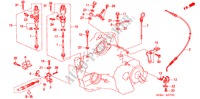 ATF PIJP/SNELHEIDSENSOR (1.5L SOHC) voor Honda CIVIC LXI 4 deuren 4-traps automatische versnellingsbak 2000