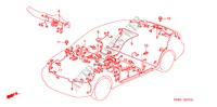BEDRADINGSBUNDEL(LH) voor Honda CIVIC SIR 4 deuren 5-versnellings handgeschakelde versnellingsbak 2000