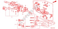 COMBINATIESCHAKELAAR(LH) voor Honda CIVIC EXI 4 deuren 4-traps automatische versnellingsbak 2000